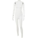 Tätad jumpsuit för kvinnor 1