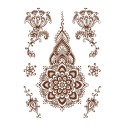 Tatouage temporaire étanche autocollant marron Tatouage durable 17