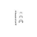 Tatouage temporaire faux 13
