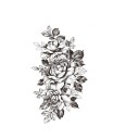 Tatouage temporaire fleurs 3