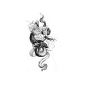Tatouage temporaire fleurs 139