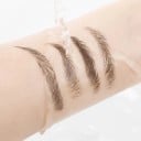 Tatouages décoratifs imperméables pour les sourcils 10 paires avec des découpes décoratives en teintes noires pour femmes et hommes avec différentes 3