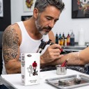 Tattoo cartridge naalden 1009RL Round Liner 9 punten 0,30 mm 20 stuks Eenmalig steriel Met vingersteun Rood Voor lijnen en contouren 5