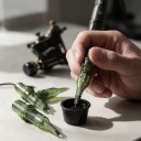 Tattoo cartridge naalden R1009RS Round Shader 9 punten 0,30 mm 20 stuks Wegwerpsteriel S membraan Groene Voor schaduwen en opvullingen 2