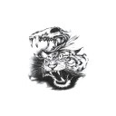 Tatuagem falsa felina 39