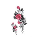 Tatuagem temporária de flores 2