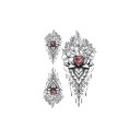 Tatuagem temporária de flores 31