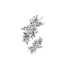 Tatuagem temporária de flores 136