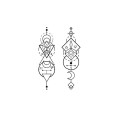 Tatuagem temporária H1172 10