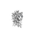 Tatuaggio finto fiore 52