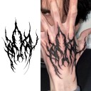 Tatuaj temporar impermeabil 14 x 10 cm Tatuaj pe dosul mâinii Durează 15 zile Tatuaj fals Pentru bărbați și femei Motiv realist Decorare temporară 2