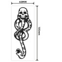 Tatuaj Temporar Impermeabil Devorator 10,5 x 6 cm 5 buc. Tatuaj de corp fals Tatuaj de sarpe Tatuaj temporar durabil 15 zile 2
