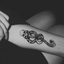 Tatuaj Temporar Impermeabil Devorator 10,5 x 6 cm 5 buc. Tatuaj de corp fals Tatuaj de sarpe Tatuaj temporar durabil 15 zile 3