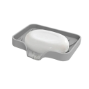 Tavă de scurgere a săpunului din silicon, 10x12 cm, auto-drenaj, suport pentru chiuvetă împotriva acumulării de apă, accesorii pentru baie 8