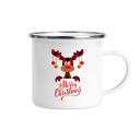 Taza navideña con reno 4