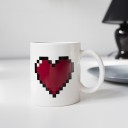 Taza que cambia de color según la temperatura del corazón 3