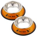 Tazón de acero inoxidable para perros y gatos 1