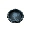 Tazón para reptiles y serpientes Aspecto de piedra Tazón terrario para agua y alimento Para agamas barbadas y pequeños reptiles Decoración 1