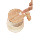 Tazza automatica per mescolare con elica rotante sul fondo 400 ml tazza a batteria per mescolare bevande 14,5 × 10,5 × 8,8 cm per caffè e bevande istantanee 2