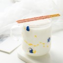 Tazza di vetro con animali A1400 2