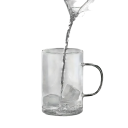 Tazza di vetro con infusore per tè 477 ml 120 x 81 mm vetro borosilicato con filtro in acciaio inox trasparente per la preparazione del tè 3