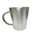Tazza in acciaio inox con manico 400 ml per caffè tè casa ufficio viaggi riutilizzabile 3