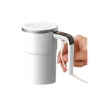 Tazza magica per caffè con mescolamento automatico 380 ml ricarica USB display digitale sulla maniglia sensore di temperatura visualizzazione della temperatura della bevanda 4