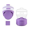 Tazza pieghevole in silicone 350 ml C76 4