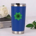 Tazza termica con fiore 19