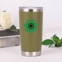 Tazza termica con fiore 17