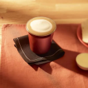 Tazza termoisolante 80 ml in acciaio inossidabile 304 Tazza resistente a doppio strato per espresso Caffè Tè Mini tazza 6 x 4,2 cm Design da viaggio 2