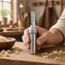 TCT 8 x 22 mm-es Vágófej Egyenes Háromélű 12,7 mm-es Szár 1/2 hüvelyk Keményfém Felsőmaró és CNC Ezüst Fa és Forgácslapokhoz 5