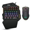 Teclado de juego de una mano con ratón 2