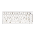 Teclado mecânico ANSI sem teclas USB 2,4GHz USB-C personalizável com retroiluminação RGB e bateria integrada de 8000 mAh para gaming 2