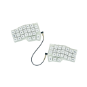 Teclado mecánico ergonómico dividido con cable y retroiluminación RGB Teclado resistente para juegos y trabajo para escritura y juego cómodos 5