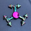 Tęczowa fidget spinner metal A2222 16