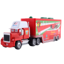 Teherautó és versenyautó készlet Disney Pixar Verdák 2 3 Mack Hauler és Francesco Bernoulli Gyermekjátékok Fémmodell Filmhősök 3