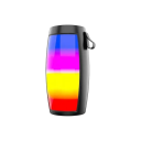 Tehokas kannettava Bluetooth 5.0 -kaiutin subwooferilla, LED-valoilla, MP3-soittimella, TWS-äänellä, 3D-äänitilalla, USB TF -äänellä, sykkivällä 7