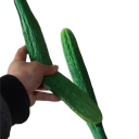 Tekokurku 30 x 4 cm Realistinen valeokurku Koristekasvi Lasten lelu keittiöön Asetelma koriste ja rekvisiitta 2