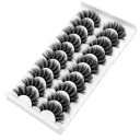 Tekoripset minkistä, 10 paria 3D 32