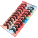 Tekoripset minkistä, 10 paria 3D 34