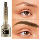Tekutý fix na obočí s vidlicovým hrotem 9 x 2,5 cm voděodolný a dlouhotrvající 24 hodin ve 3 přirozených odstínech pro mikroblading efekt 3