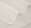 Tela de algodón para coser en casa mascarillas y otros productos Color blanco sin patrón Trozo cuadrado de 100 x 100 cm Material 100% algodón 2