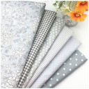 Tela de algodón para coser mascarillas y otros productos Gran trozo de 160 x 300 cm Material 100% algodón Patrón seleccionado al azar 2
