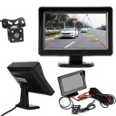 Telecamera di retromarcia con monitor da auto da 4,3 pollici Kit di parcheggio con display 16:9 Angolo di visione 170° Grado di protezione IP67 NTSC 1