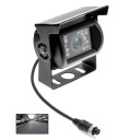Telecamera di retromarcia per camion e furgoni con connettore 4pin o RCA Impermeabilità IP68 Risoluzione 480 TVL Alimentazione 12 fino a 40 V 4