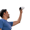 Telecamera di sicurezza esterna con audio bidirezionale obiettivo 4MP 2 mm compressione H.264 telecamera bianca con visione notturna IR 2
