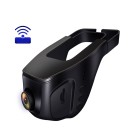 Telecamera WiFi per auto da posizionare dietro lo specchietto retrovisore Full HD 1080p Angolo di visione 140° Connessione con telefono Android 4