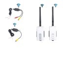 Telecamera wireless per camion e autobus Trasmettitore e ricevitore 2,4 GHz Portata fino a 200 m Angolo di visione 120° Sensore CCD Tensione 12-24 V 1