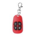 Telecomandă de clonare colorată 433MHz cu cheie Fob 4 butoane semnal de copiere porți automate control ușă de garaj 4